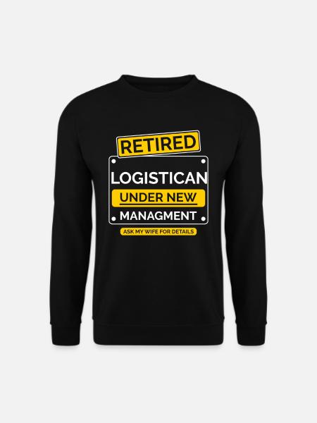 Logistics Retirement Pension - Unisex Sweatshirt - black