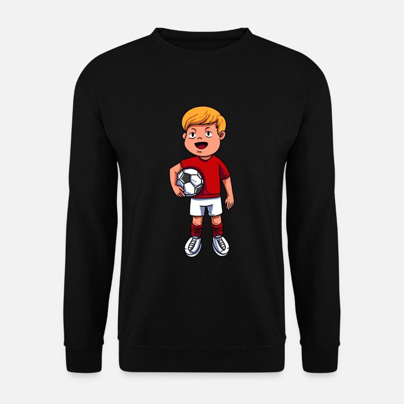 Fußballspieler - Unisex Pullover - Schwarz
