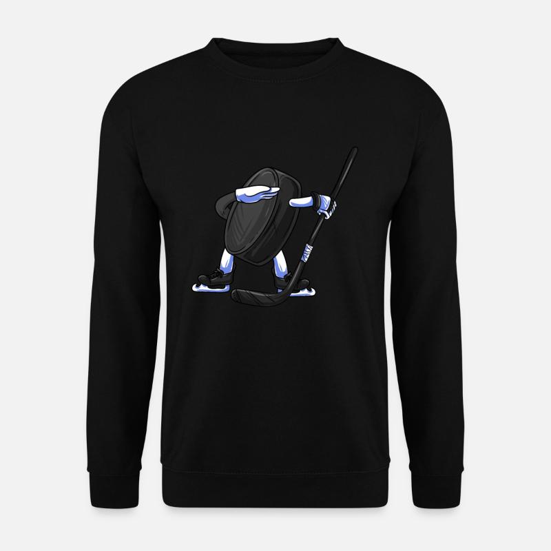 Puck Eishockey - Unisex Pullover - Schwarz