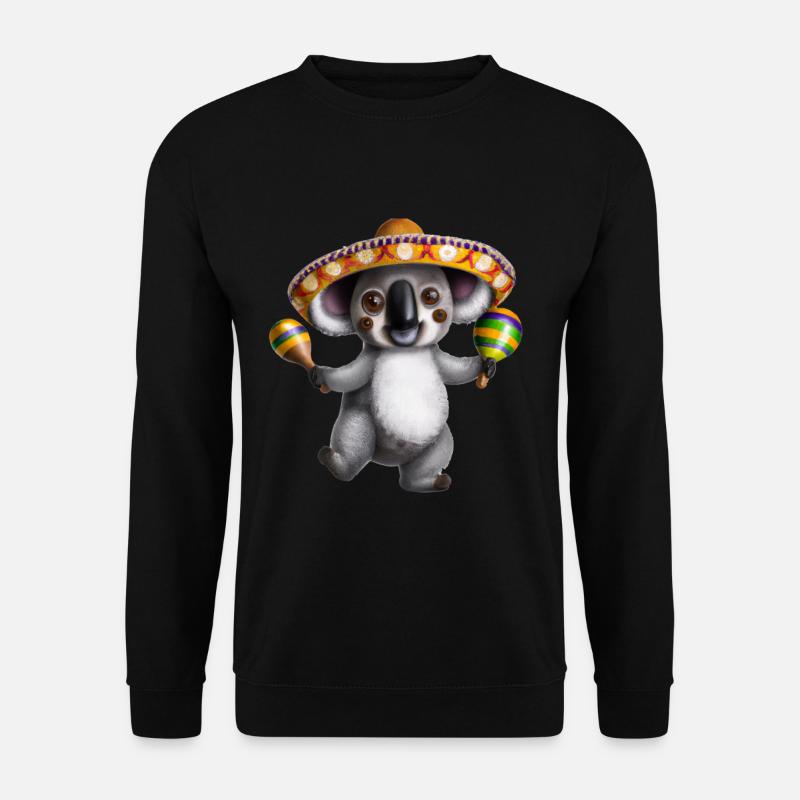 Cinco De Mayo Koala - Unisex Sweatshirt - black