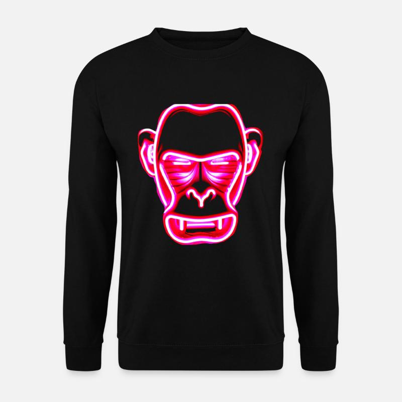 Monkey gambling - Unisex Sweatshirt - black