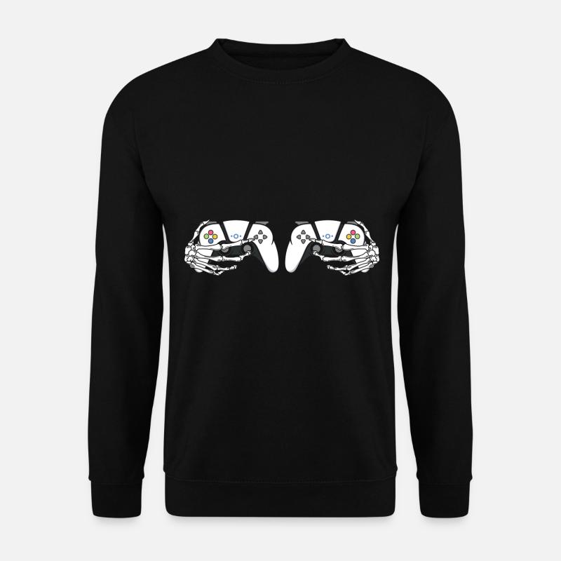 Halloween Skeleton Gaming - Unisex Sweatshirt - black