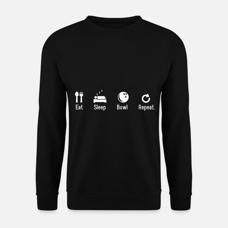 Bowling - Unisex Pullover - Schwarz