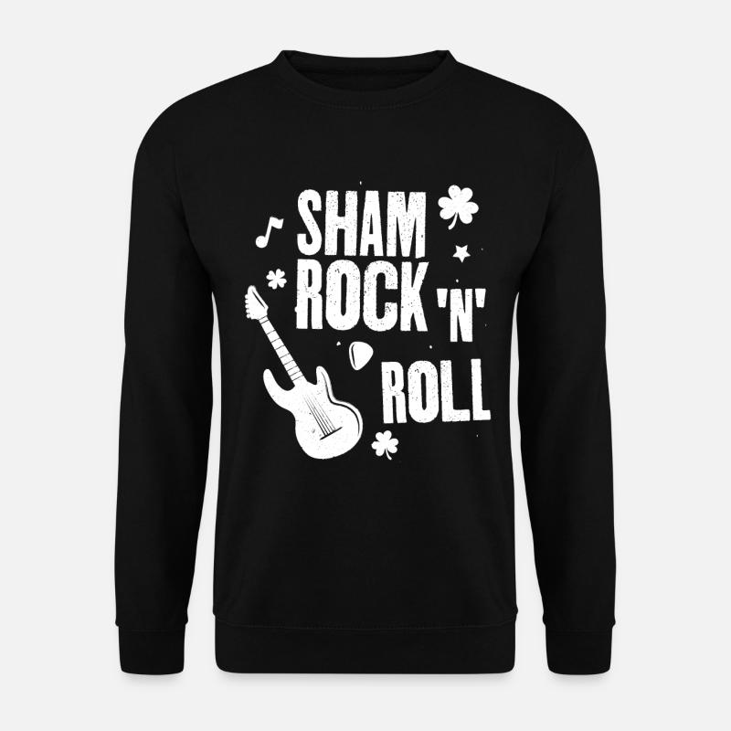 Trèfle et rouler - Sweat-shirt Unisexe - noir