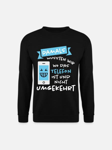 Lustig Lustiger Spruch Funny Geschenk Lustige - Unisex Pullover - Schwarz
