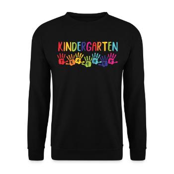 Kindergarten Teacher - Unisex Pullover - Schwarz - Vorne - Alina (178cm) & Michal (187cm)