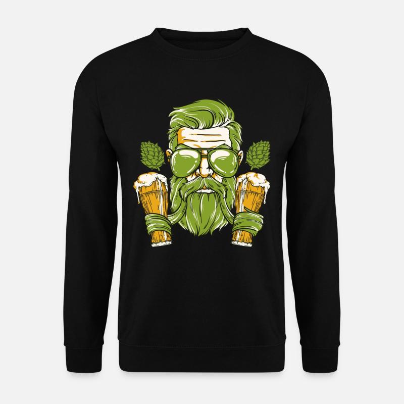Bier - Unisex Pullover - Schwarz