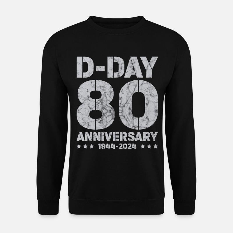 D-Day - Sweat-shirt Unisexe - noir