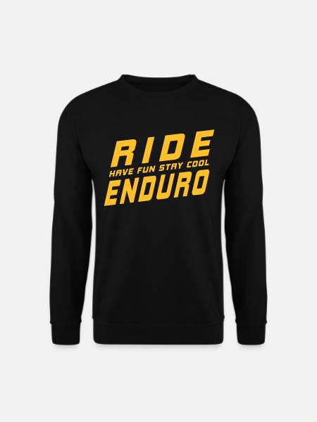 Viel Spaß beim Endurofahren - Unisex Pullover - Schwarz