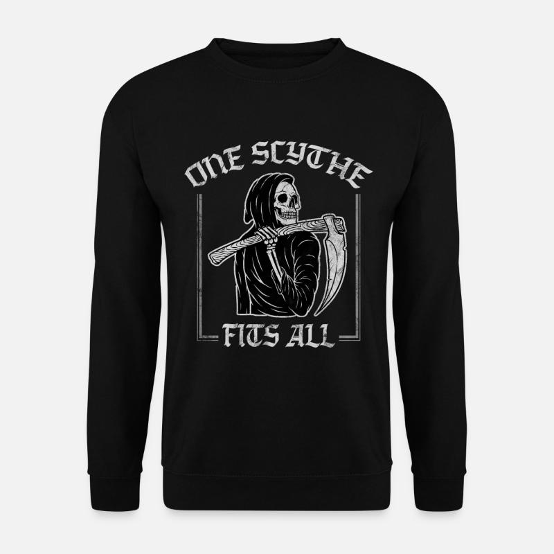 One Scythe Fits All - Unisex Sweatshirt - black