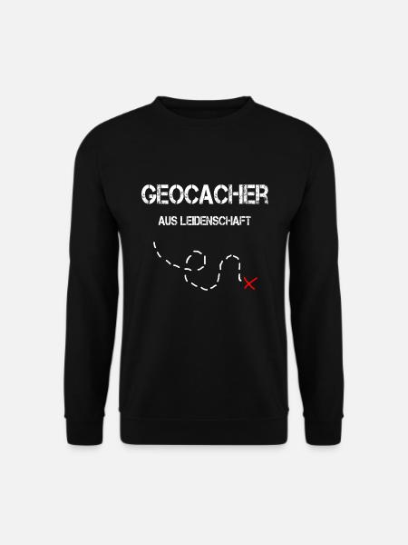 Geocacher Geocaching - Unisex Pullover - Schwarz