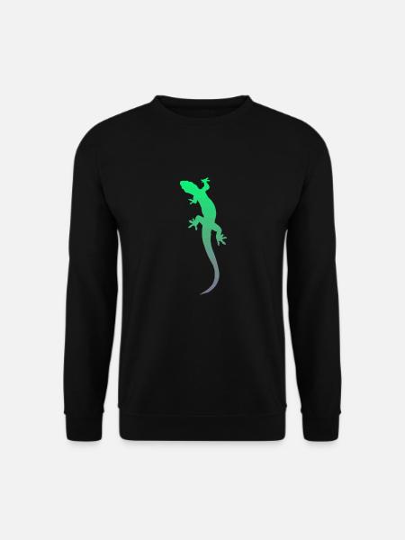 Gecko Salamander Lizard - Unisex Sweatshirt - black