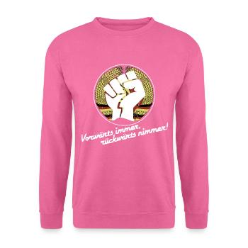DDR - Vorwärts immer, rückwärts nimmer ! - Unisex Pullover - Pink - Vorne