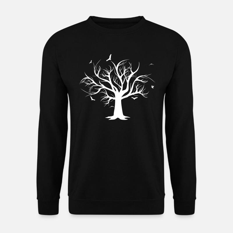 Baum - Unisex Pullover - Schwarz