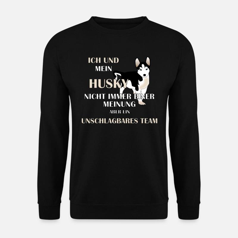 Husky - Unisex Pullover - Schwarz