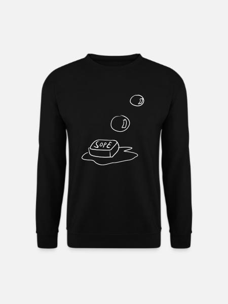 soap soap bubbles - Unisex Sweatshirt - black