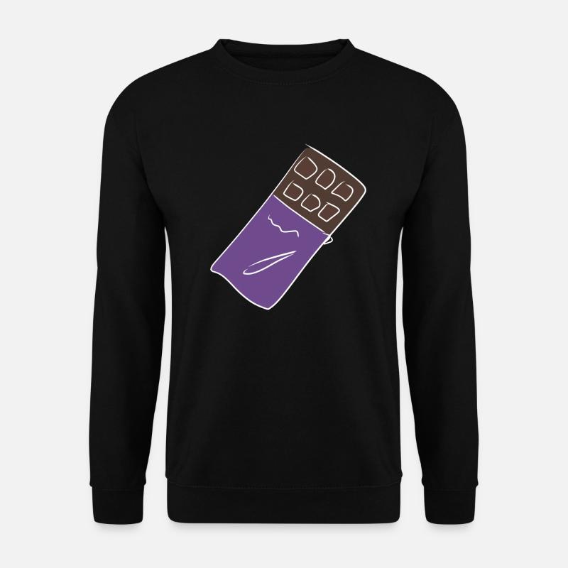 chocolate chocolate - Unisex Sweatshirt - black