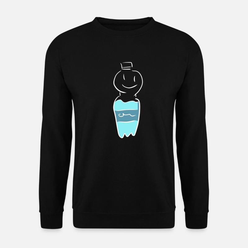 flasche symbol - Unisex Pullover - Schwarz