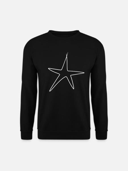 stern sterne - Unisex Pullover - Schwarz
