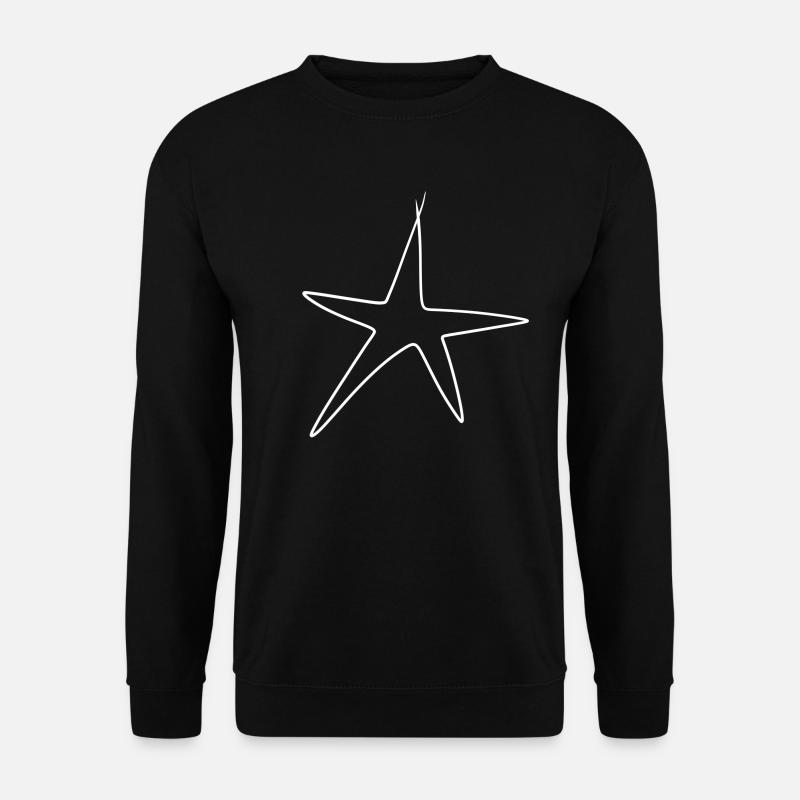 star stars - Unisex Sweatshirt - black