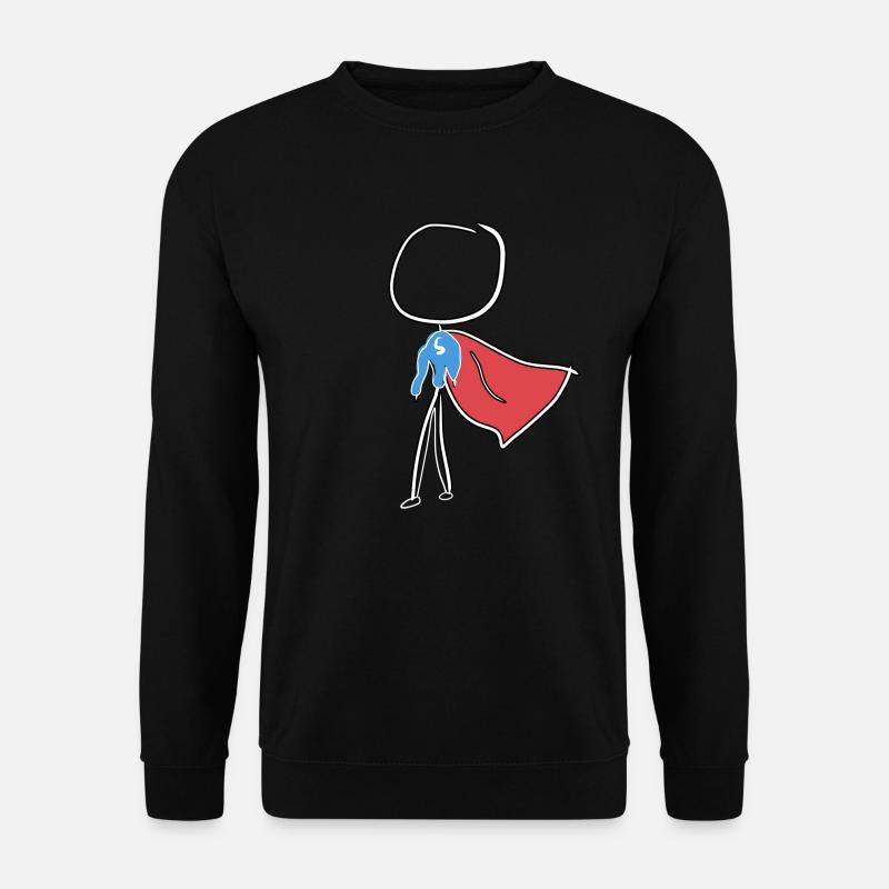 hero help - Unisex Sweatshirt - black