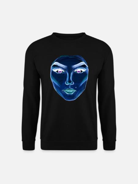 Face Symbol Human - Unisex Sweatshirt - black