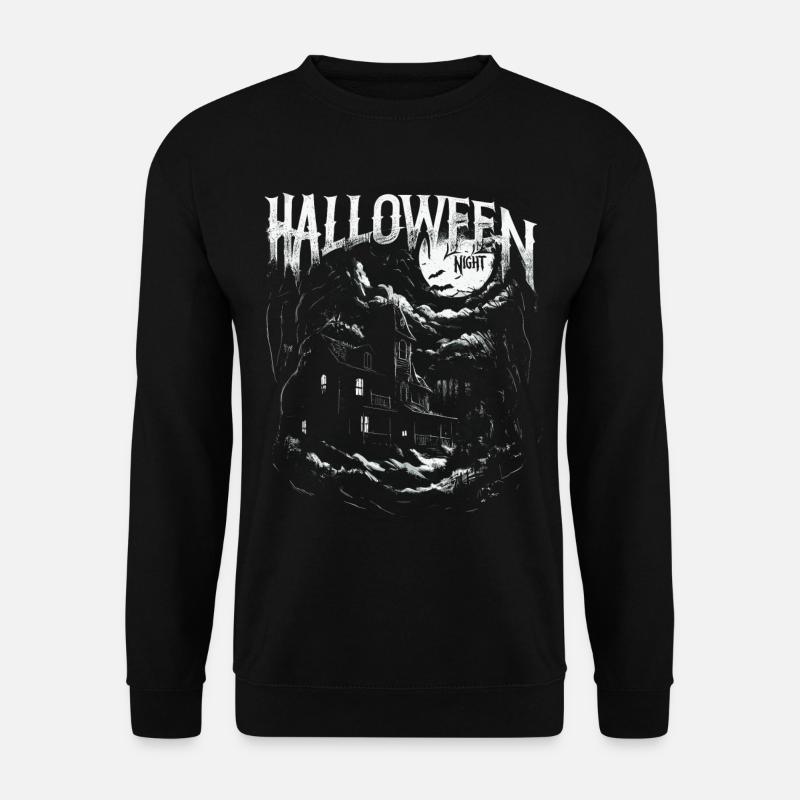 HALLOWEEN-NACHT - Unisex Pullover - Schwarz
