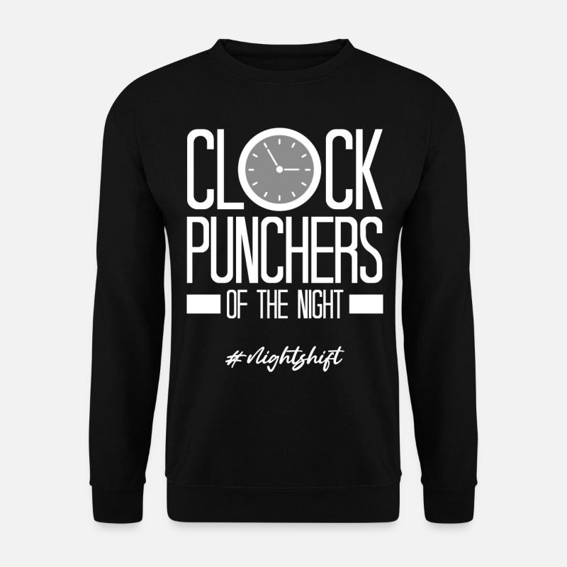 Nachtschicht - Unisex Pullover - Schwarz
