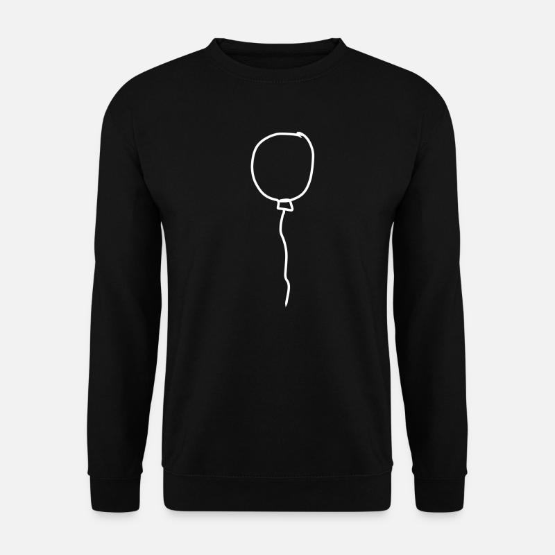 Balloon Balloon Icon - Unisex Sweatshirt - black