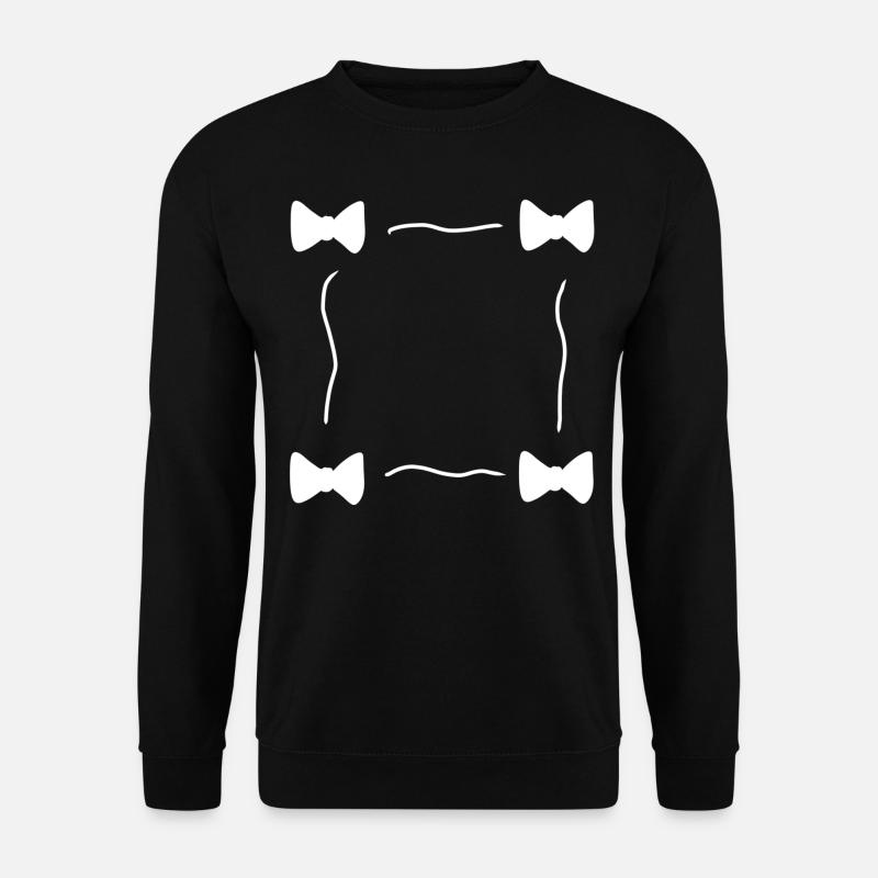 Four Loops Loop Symbol Frame - Unisex Sweatshirt - black