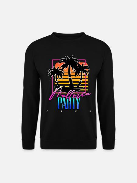 Mallorca Party Crew - Unisex Pullover - Schwarz