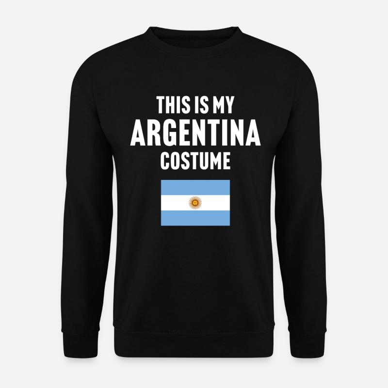 This my Argentina costume - Unisex Sweatshirt - black