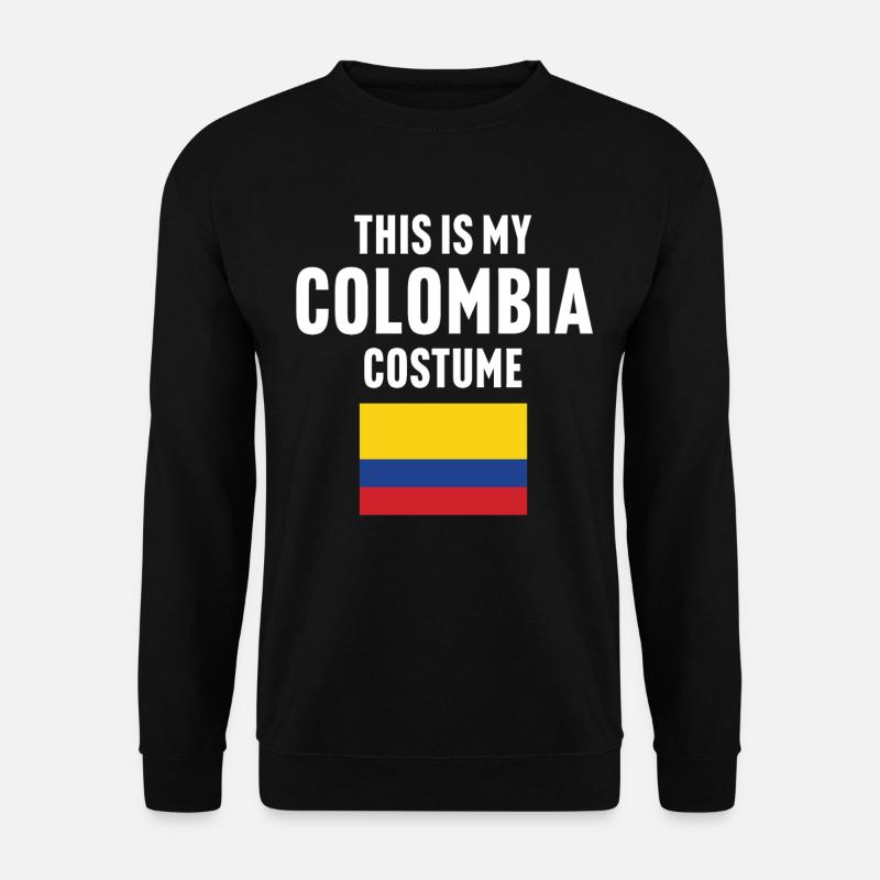 C’est mon costume de Colombie - Sweat-shirt Unisexe - noir