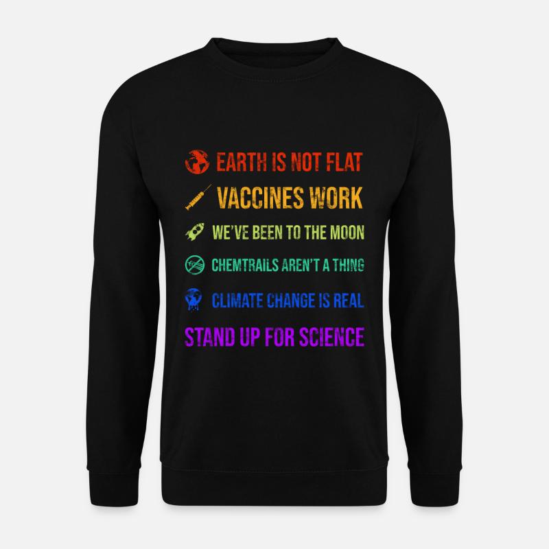 Climate Change Science - Unisex Sweatshirt - black
