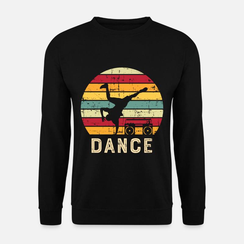 Breakdance Bboy Musik Tanzen - Unisex Pullover - Schwarz