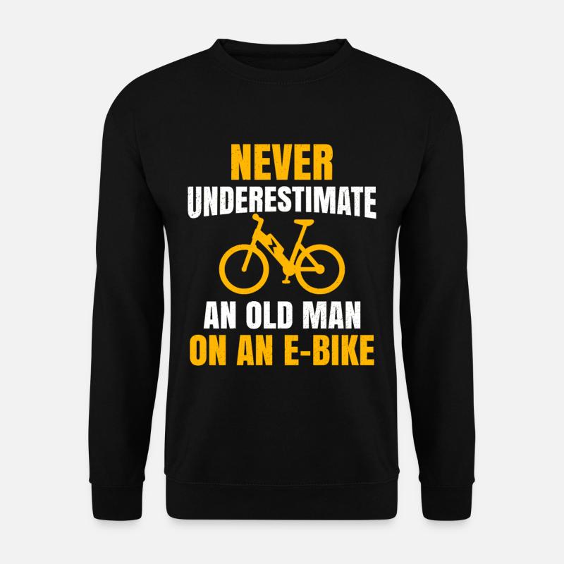 E Bike - Unisex Pullover - Schwarz