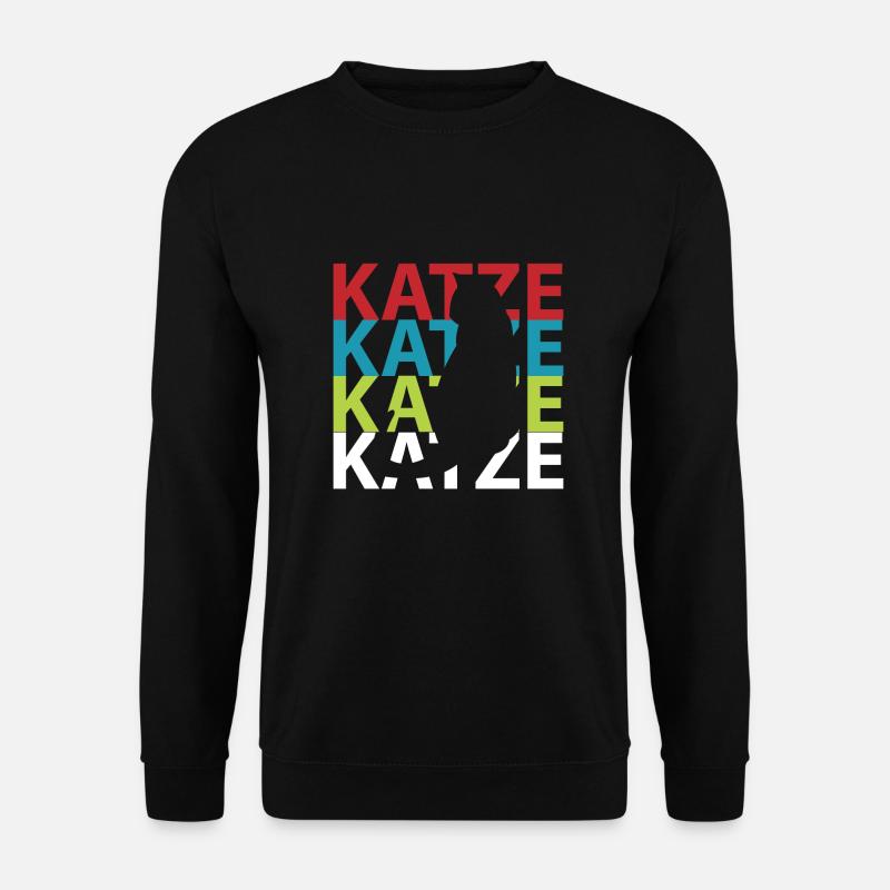 Chat chats - Sweat-shirt Unisexe - noir