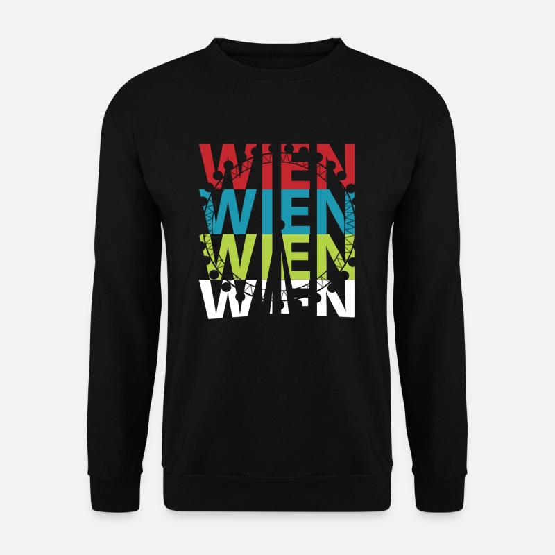 Vienna - Unisex Sweatshirt - black