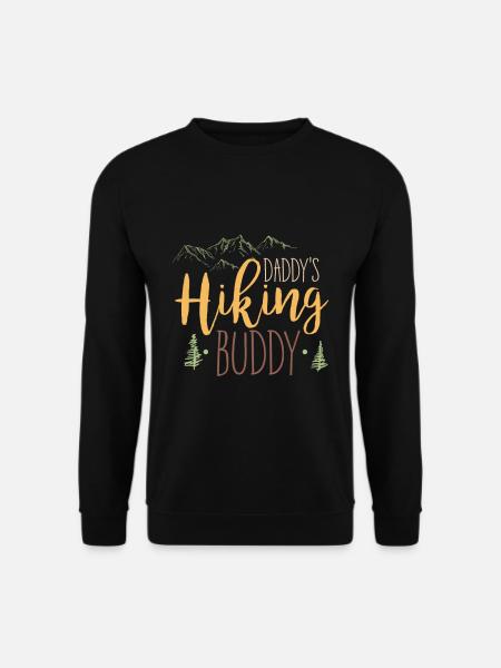 Daddy´s Kiking Buddy Baby Body Strampler Geschenk - Unisex Pullover - Schwarz