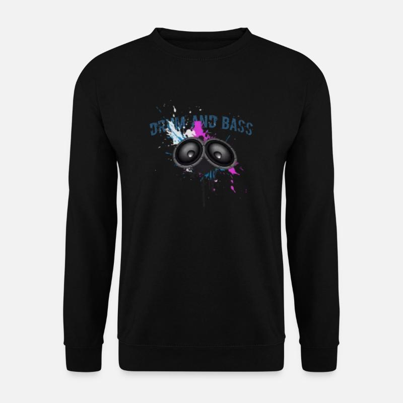 Drum and bass - Unisex Sweatshirt - black