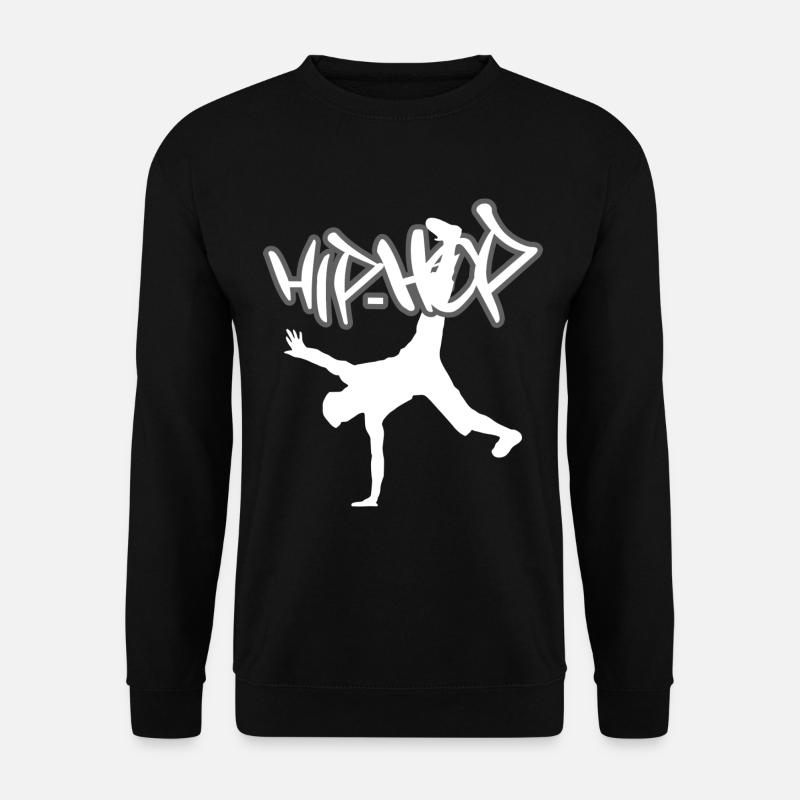 Hiphop - Unisex Pullover - Schwarz