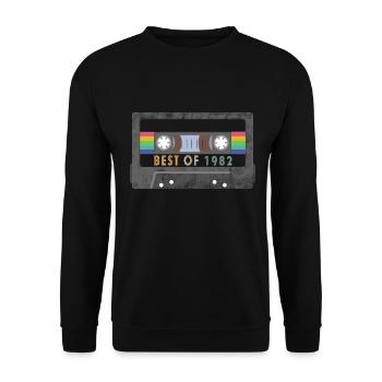 Le meilleur de 1982 - Sweat-shirt Unisexe - noir - Devant - Alina (178cm) & Michal (187cm)
