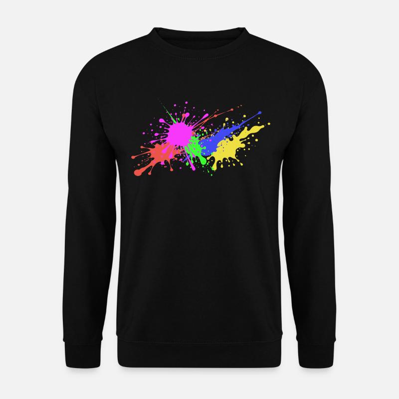 Fun - Splashes Geburtstagsgeschenk witzig - Unisex Pullover - Schwarz