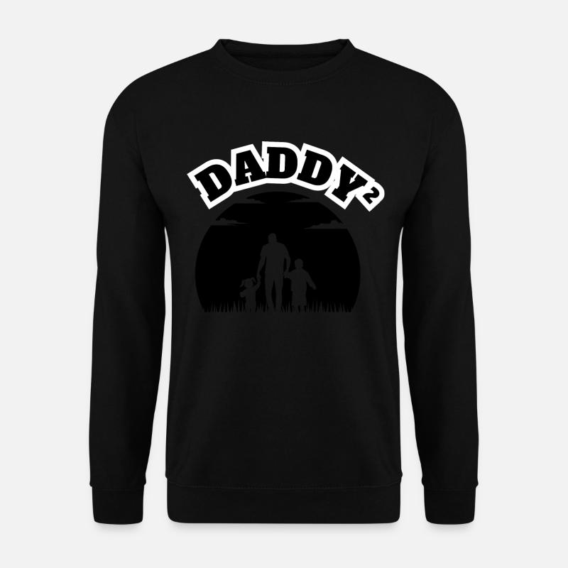 Daddy² Kid Boy Black - Unisex Sweatshirt - black