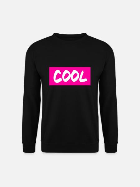 cool pink purple pink pink - Unisex Sweatshirt - black
