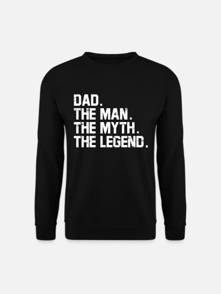 Gifts for Dads. Best Dad. Best Seller. Super Dad. - Unisex Sweatshirt - black