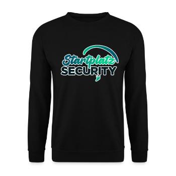 Startplatz Security - Unisex Pullover - Schwarz - Vorne - Alina (178cm) & Michal (187cm)