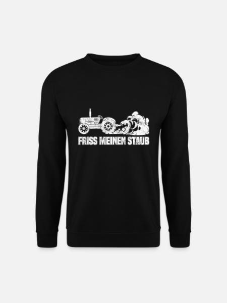 Bauernhof Spielzeug Traktoranhänger Traktor Idee - Unisex Pullover - Schwarz