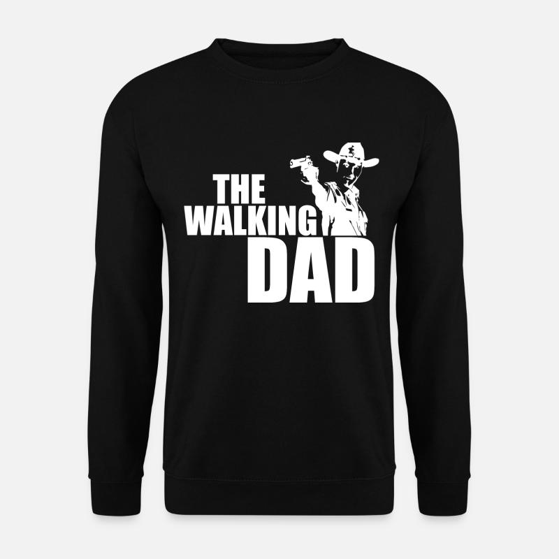 THE WALKING DAD - Unisex Sweatshirt - black