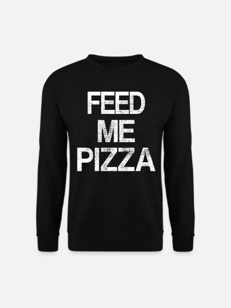 Pizza - Unisex Sweatshirt - black